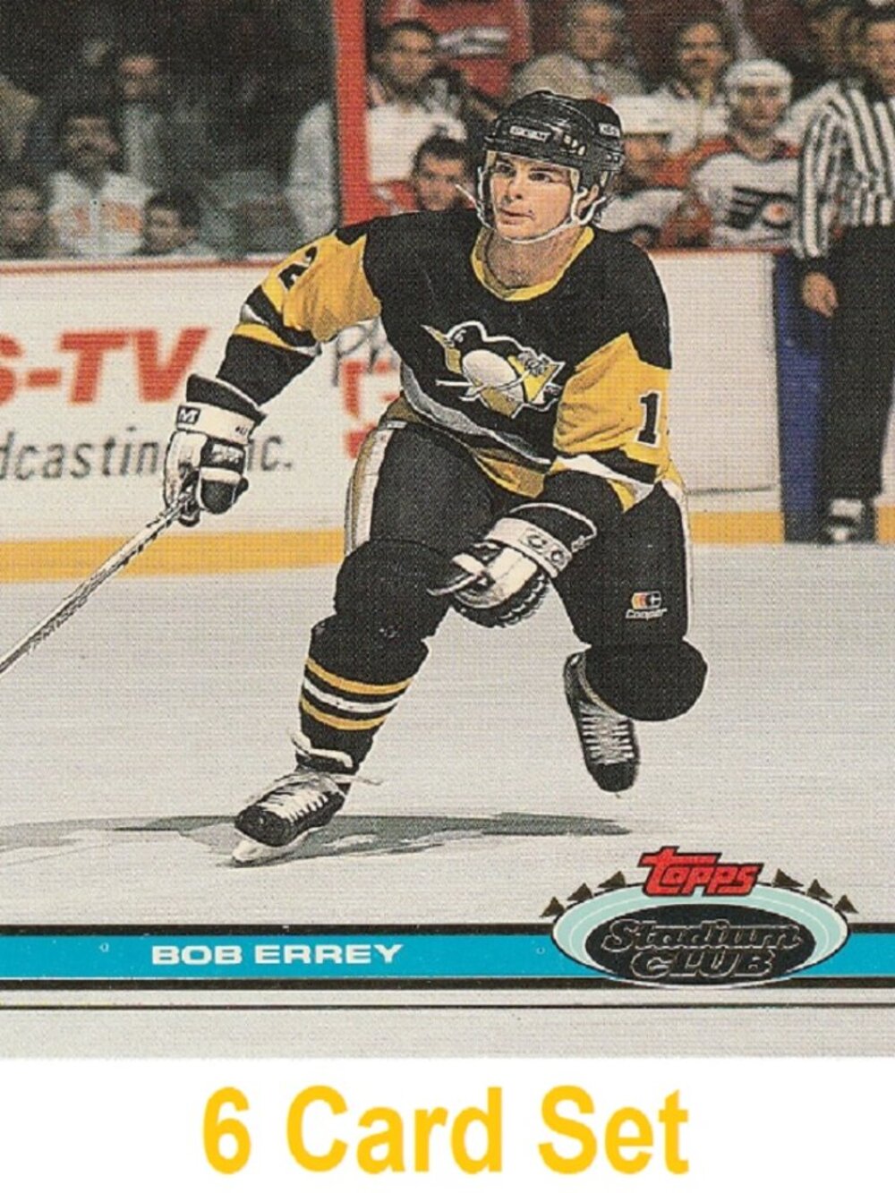 Bob Errey Hockey Card Collection